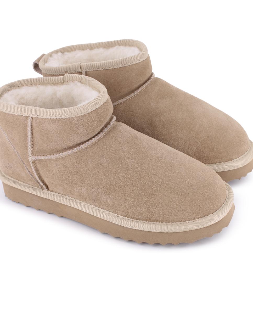 Botines de Piel Blogger Noruega Arena Mujer