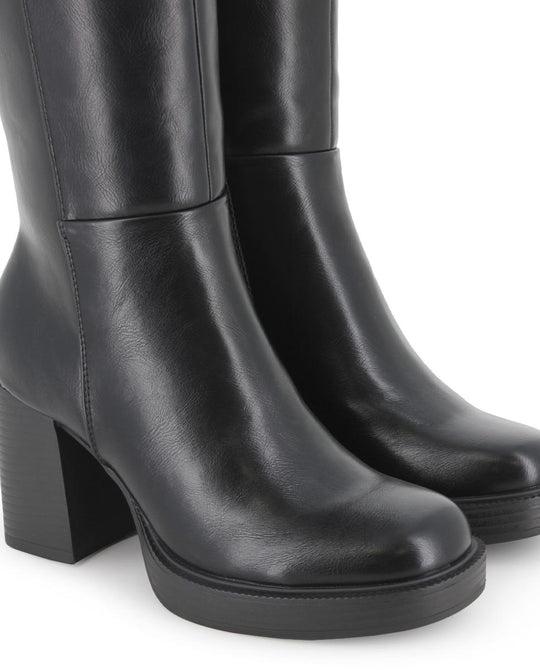 Botas Blogger Jade Negro Mujer