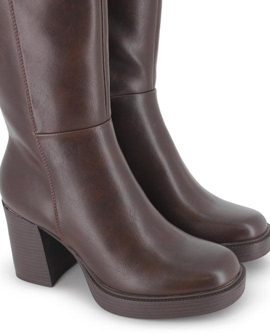 Botas Blogger Jade Marrón Mujer