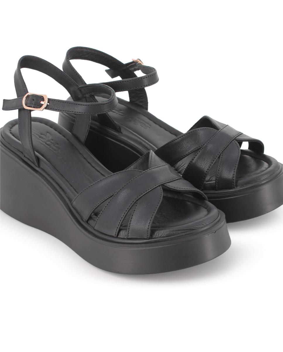 Sandalias de cuña Bianca