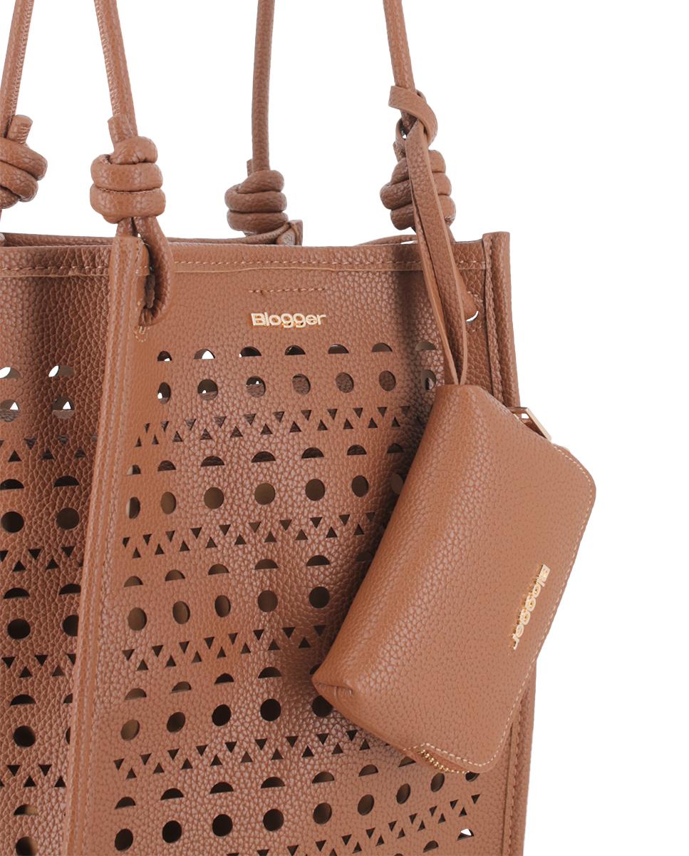 Bolso Blogger Lucrecia color marrón