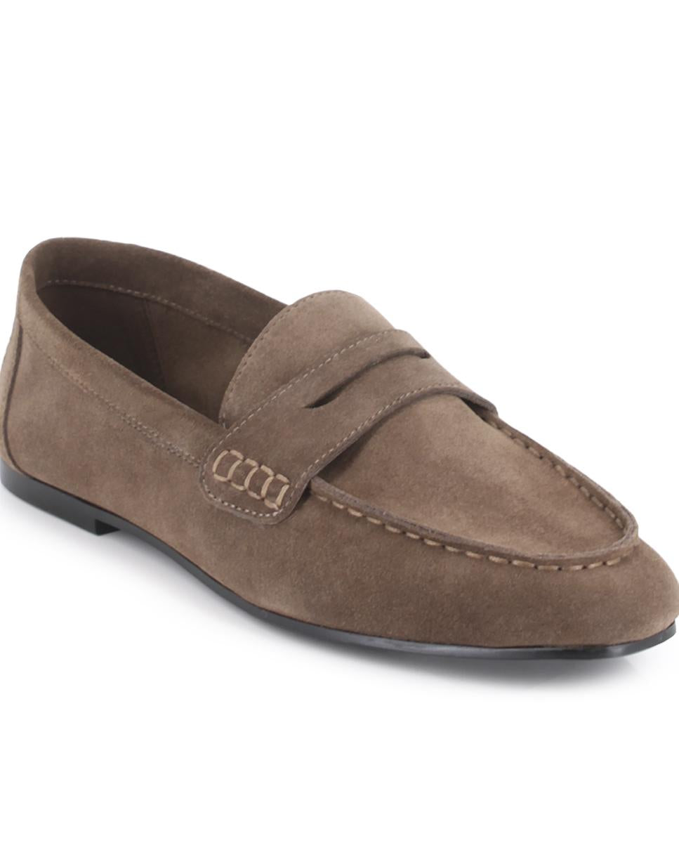 Mocasines de Piel de Serraje Blogger Nael Arena Mujer