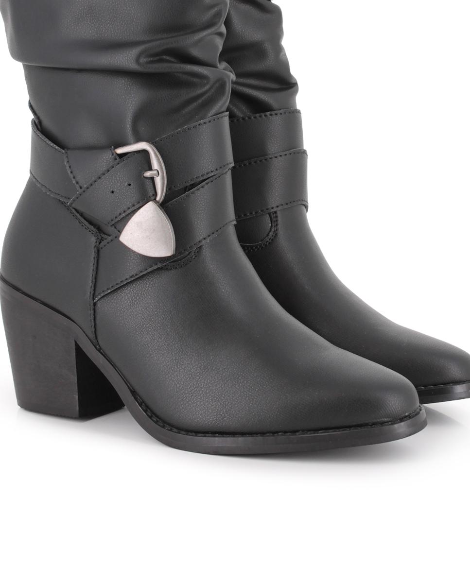 Botines Blogger Kaia Negro Mujer