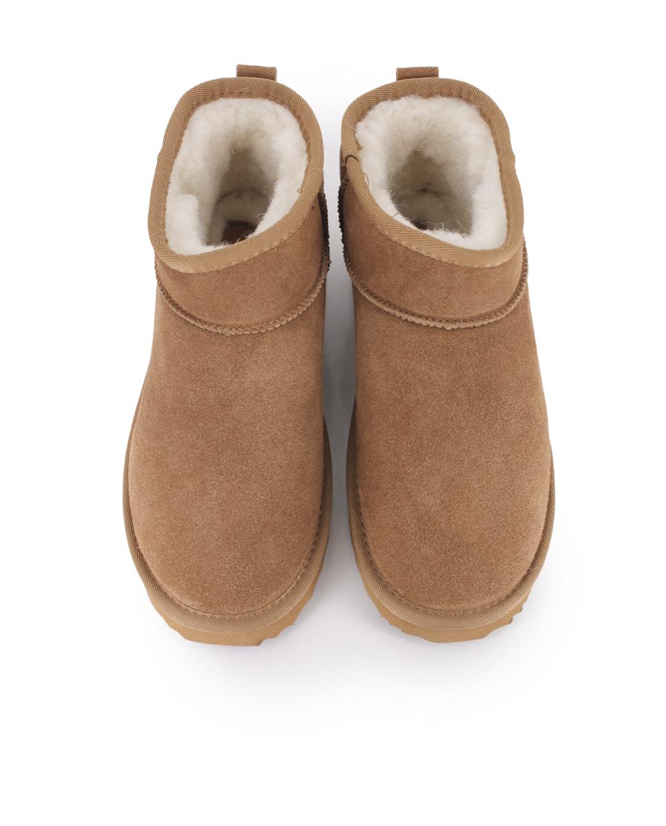 Botines de Piel Blogger Noruega Camel Mujer