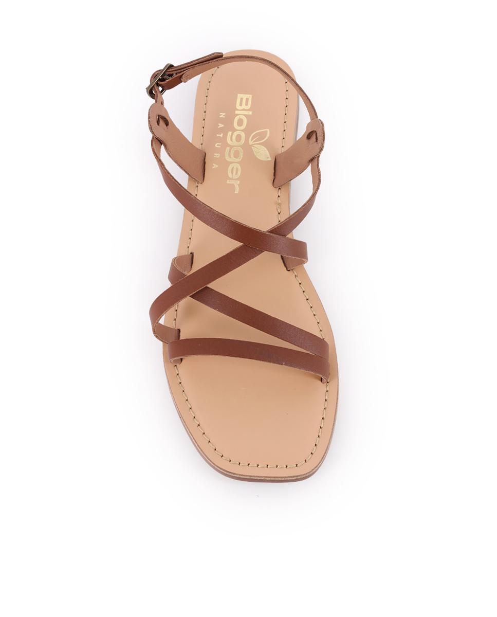 Sandalias planas Leya