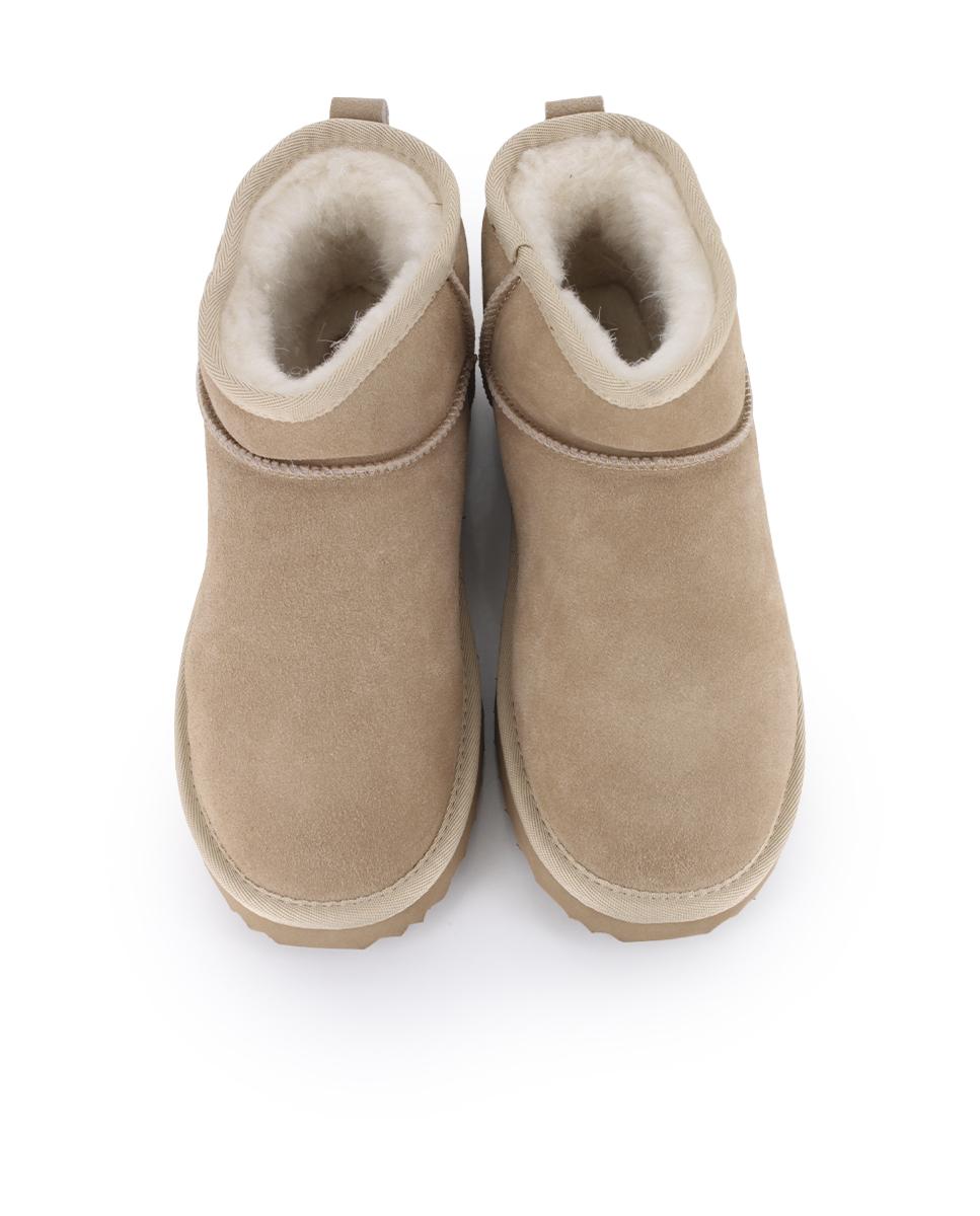 Botines de Piel Blogger Noruega Arena Mujer