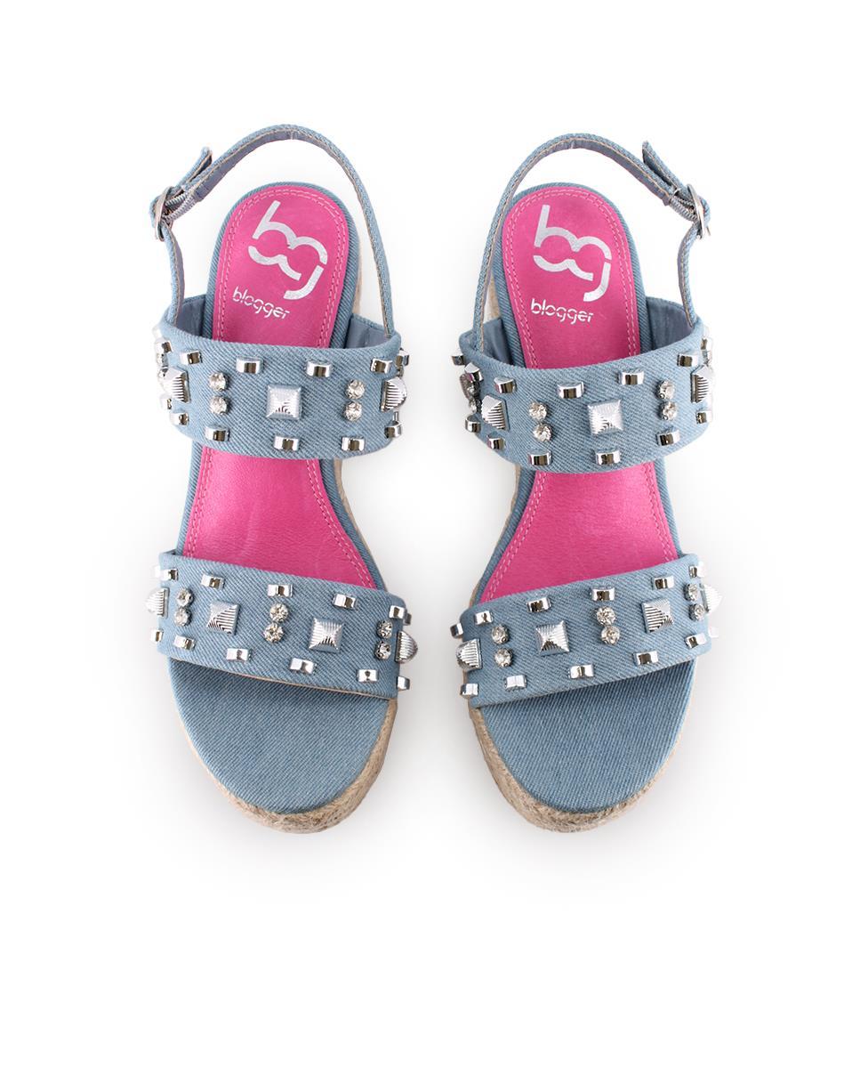 Sandalias de cuña Ivonne Blogger
