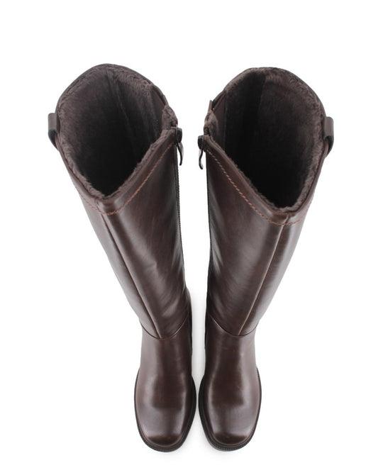Botas Blogger Jade Marrón Mujer