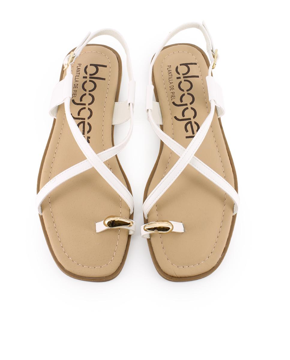Sandalias planas Elisaveta Blogger