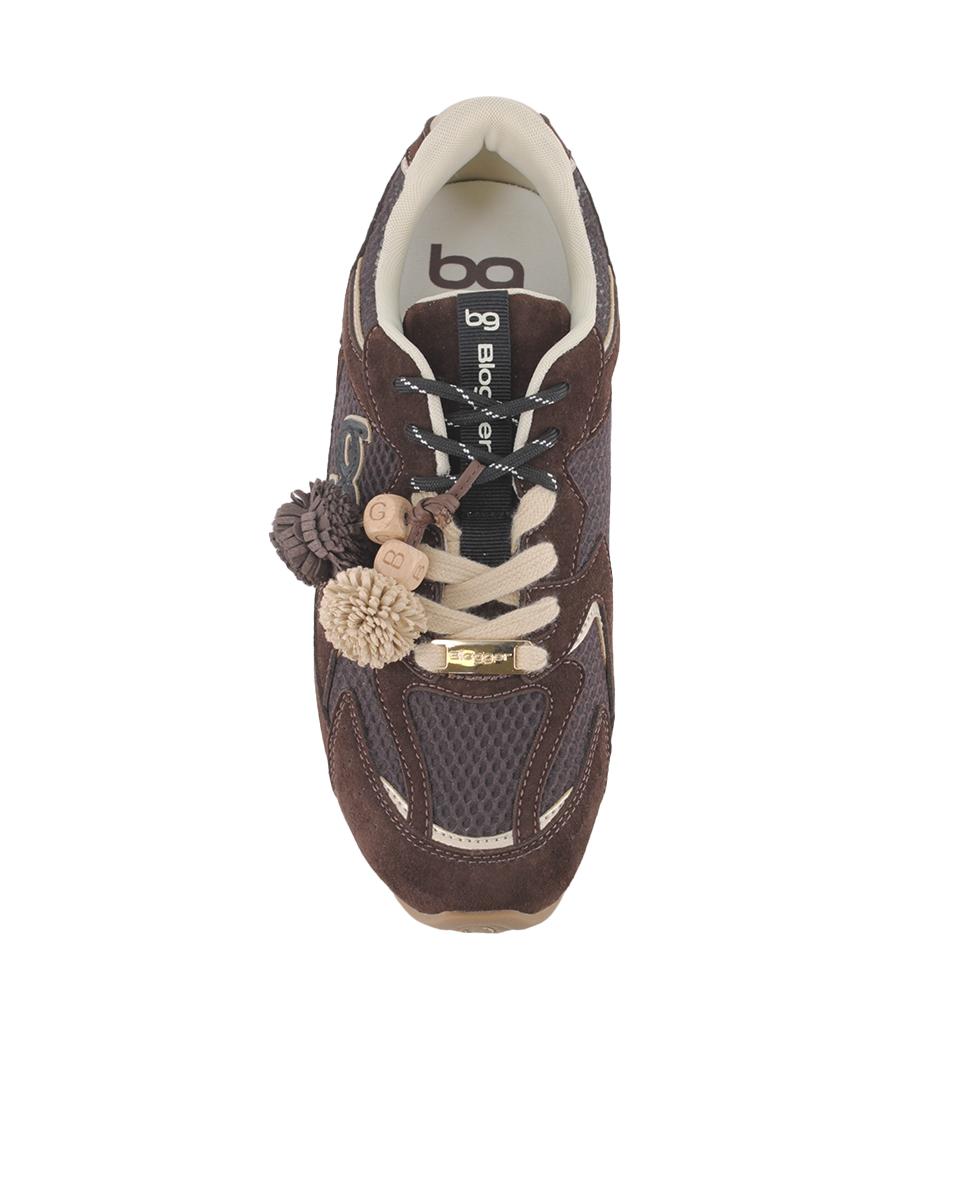 Zapatillas Blogger Icon Marrón Mujer
