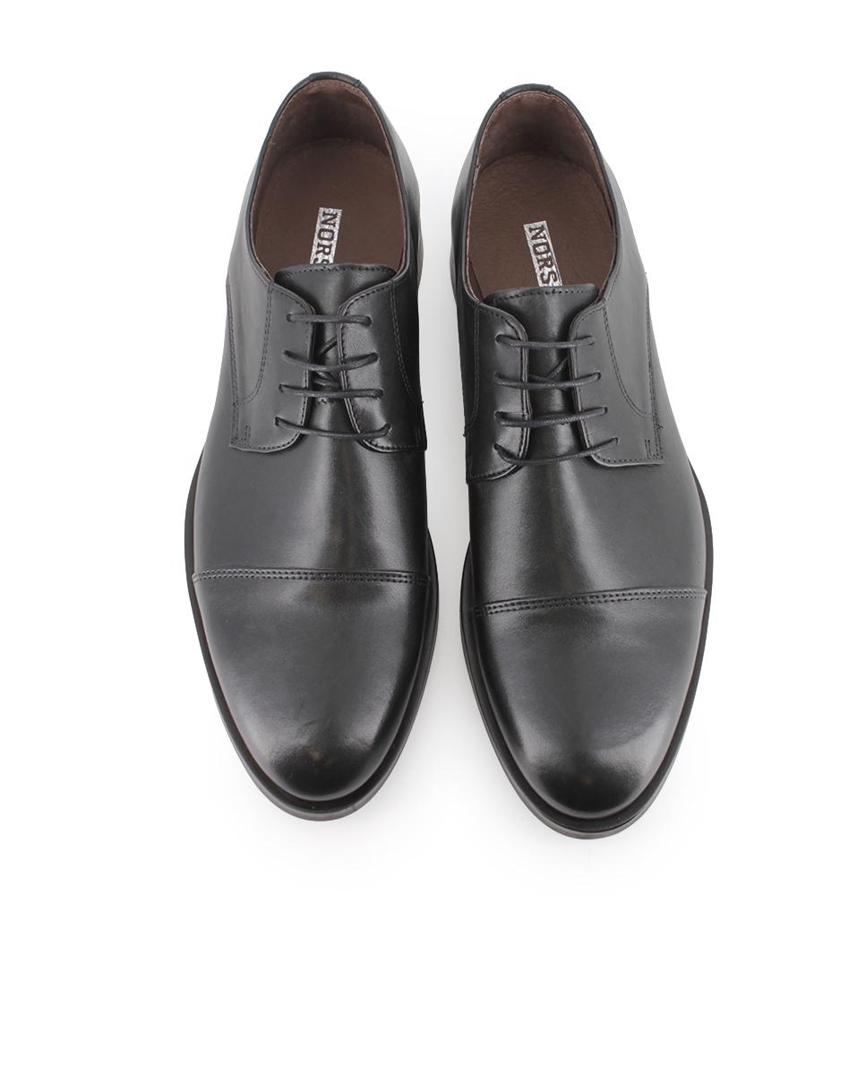 Zapatos de Vestir Norsay Dystopia en Piel Negra para Hombre
