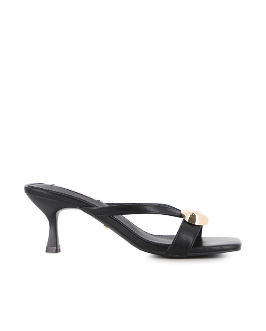 Sandalias de tacón Blogger Vesta Negro Mujer