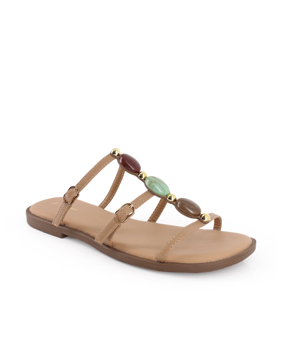 Sandalias planas Belona