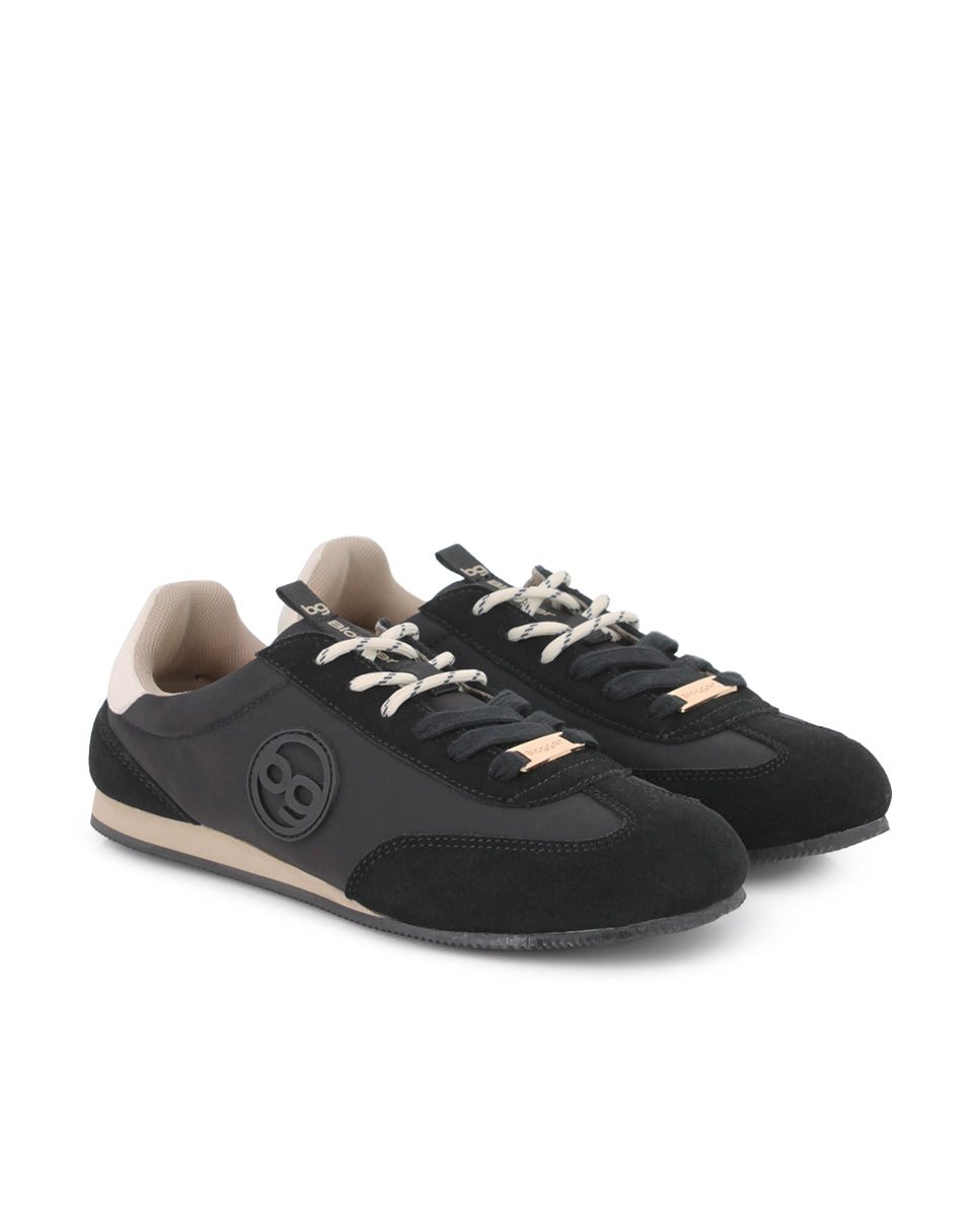 Zapatillas Blogger Mirena Negro Mujer