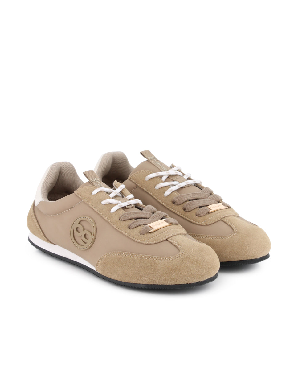 Zapatillas Blogger Mirena Camel Mujer