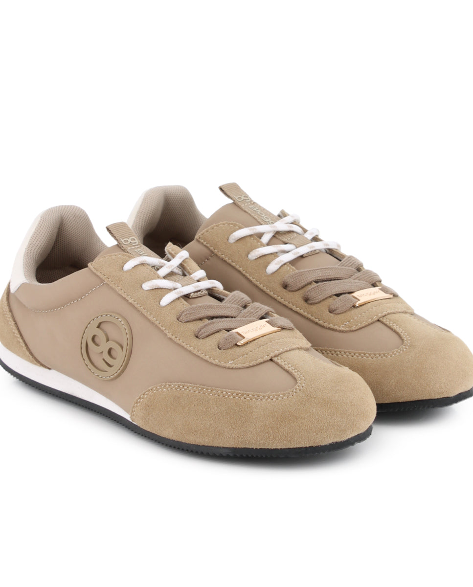 Zapatillas Blogger Mirena Camel Mujer