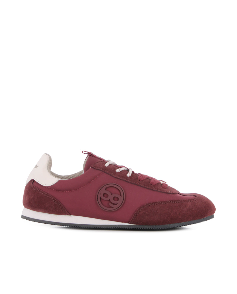 Zapatillas Blogger Mirena Burdeos Mujer