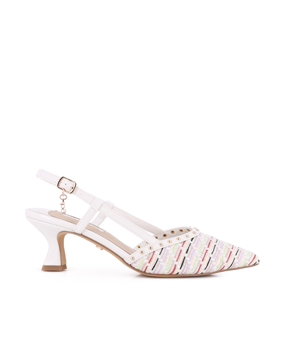Tacones Blogger Calista Blanco Mujer