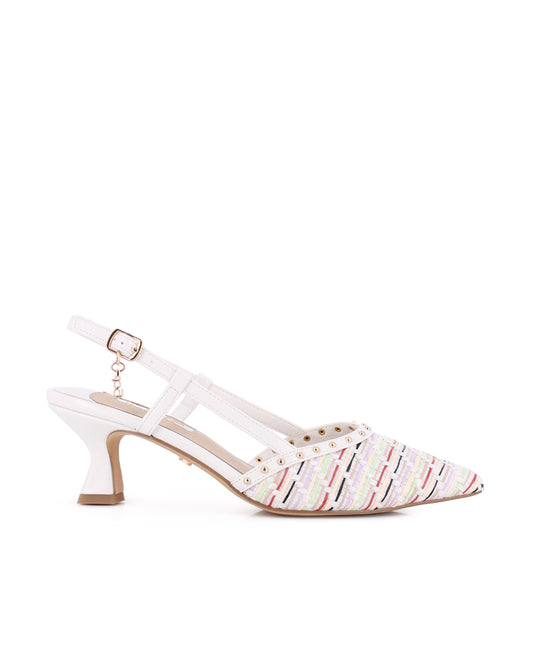 Tacones Blogger Calista Blanco Mujer