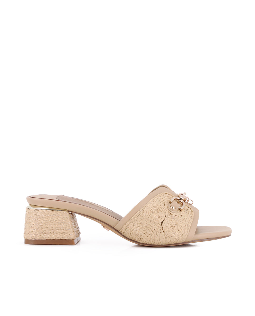 Sandalias Blogger Cozumel 02 Beige Mujer