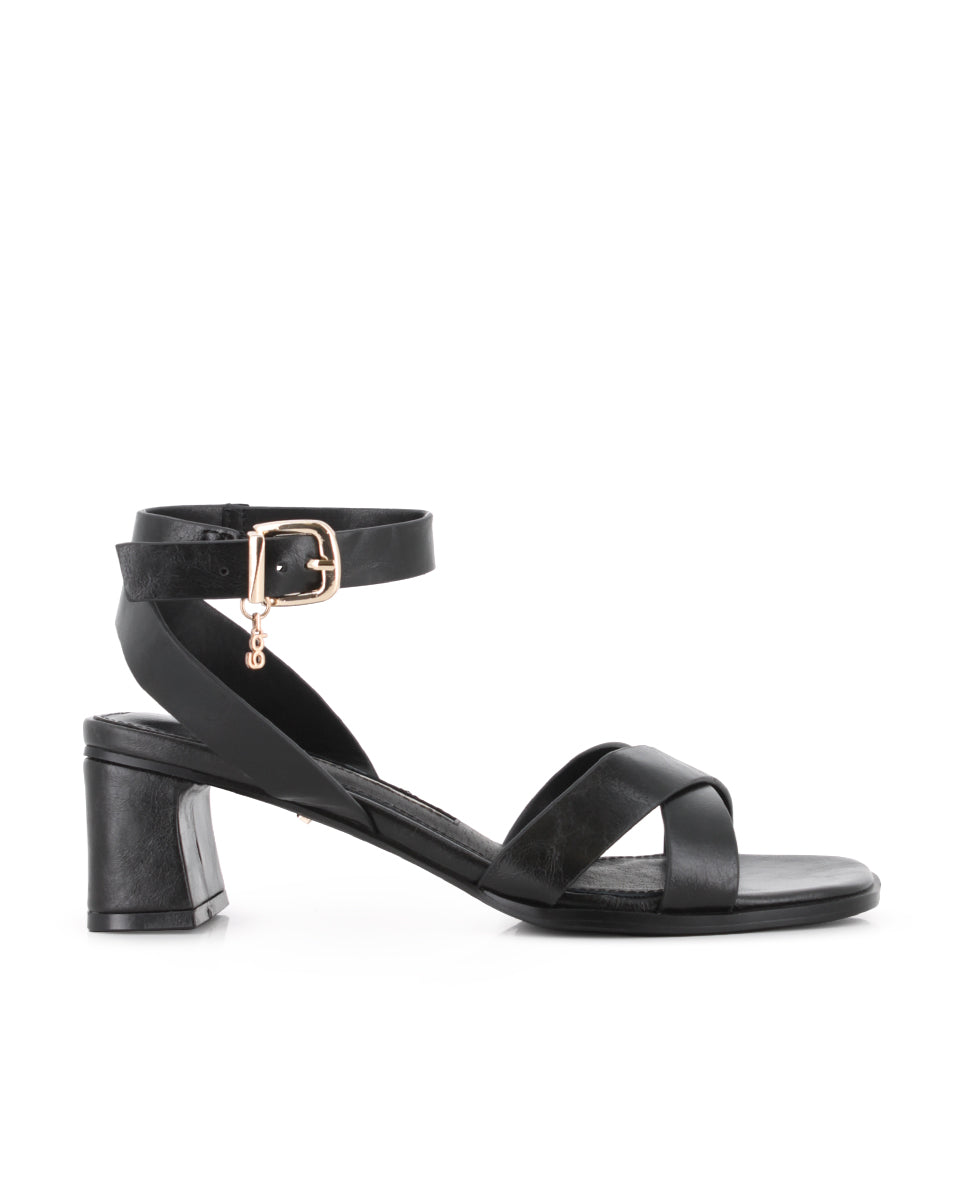 Sandalias Blogger Fatima Negro Mujer