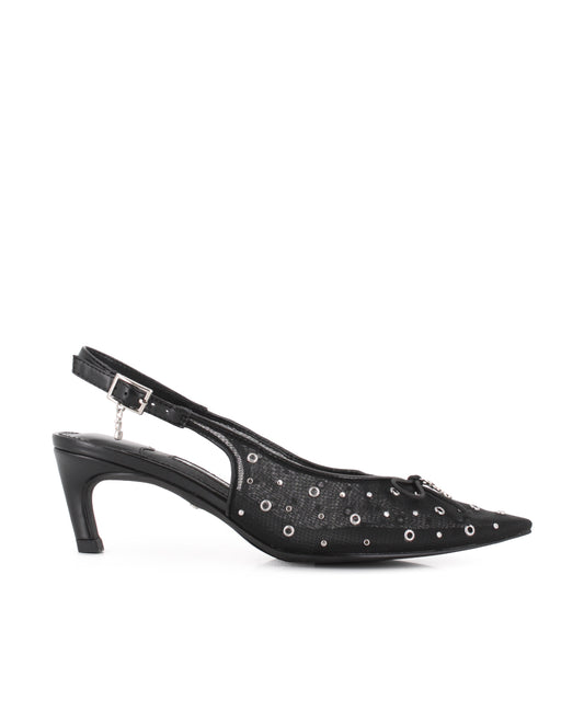 Tacones Blogger Palermo Negro Mujer
