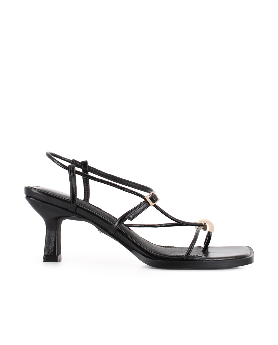 Sandalias Blogger Bellagio Negro Mujer