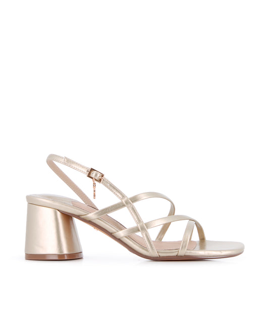 Sandalias Blogger Avalon Dorado Mujer