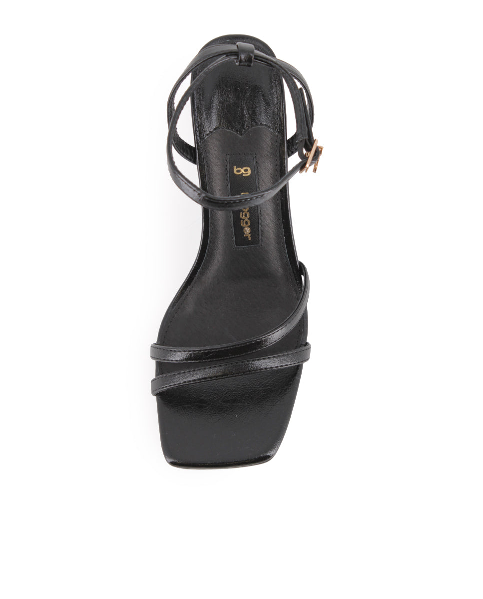 Sandalias Blogger Mandarine Negro Mujer