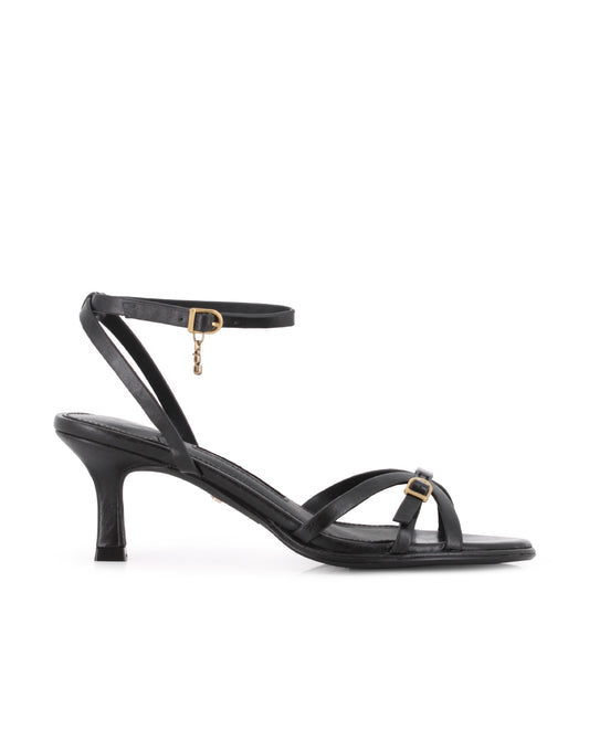 Sandalias Blogger Beverly Negro Mujer