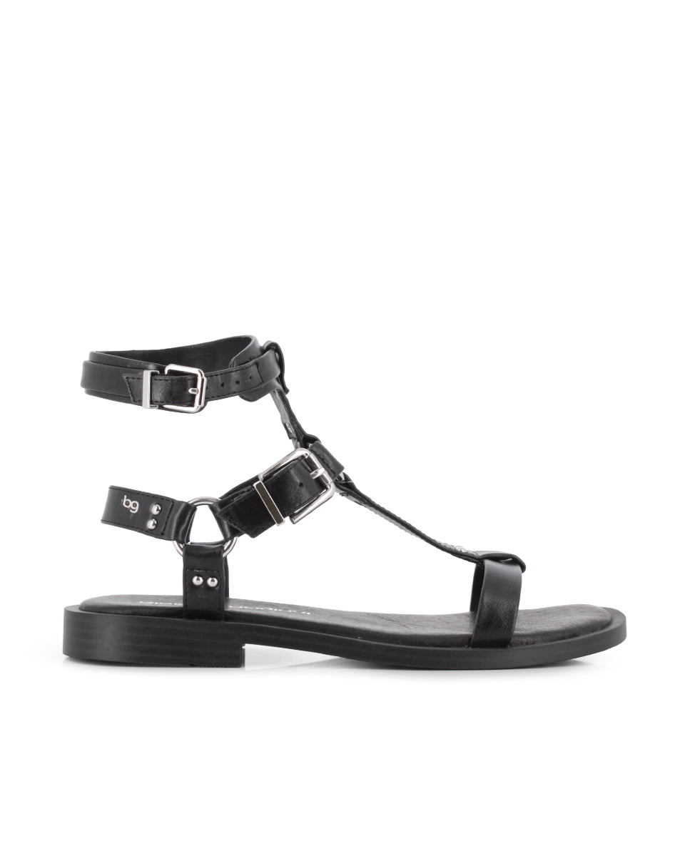 Sandalias Blogger Zarelle Negro Mujer
