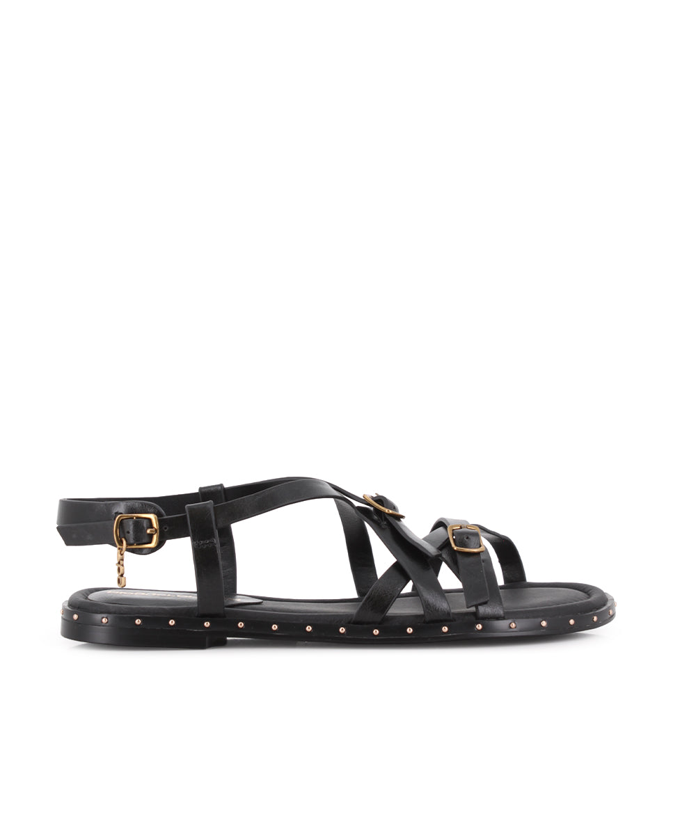 Sandalias Blogger Rosabelle Negro Mujer