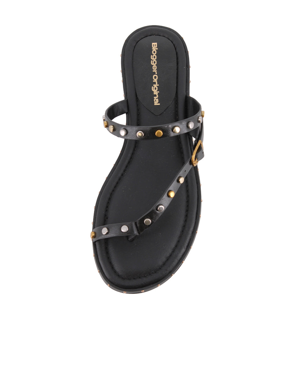 Sandalias Blogger Fiora Negro Mujer
