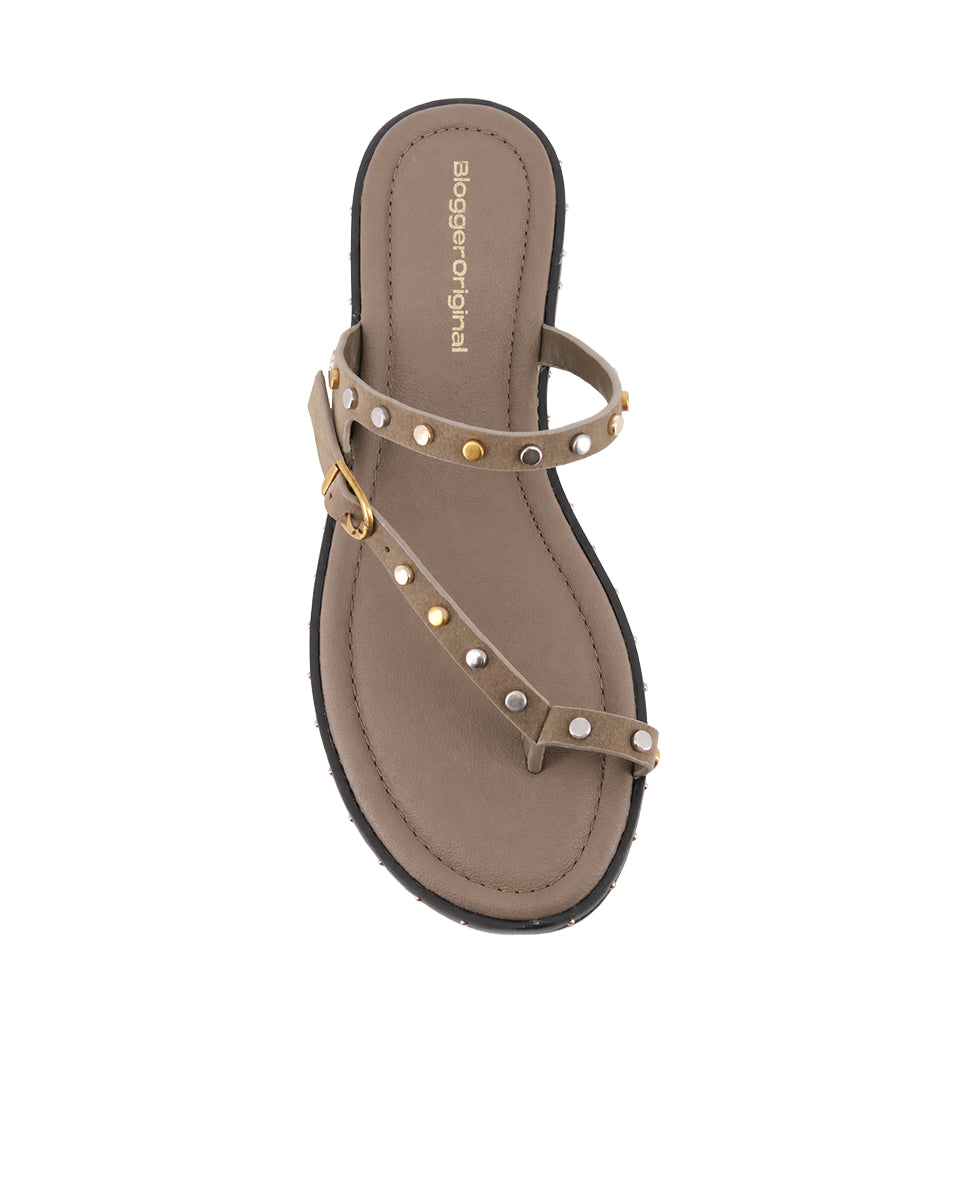 Sandalias Blogger Fiora Taupe Mujer