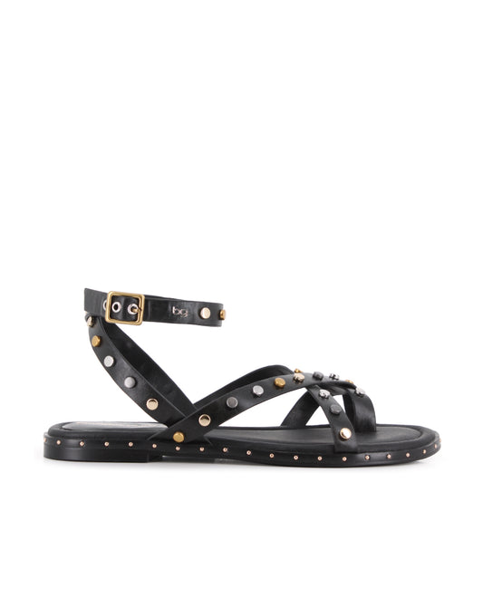 Sandalias Blogger Valencia Negro Mujer