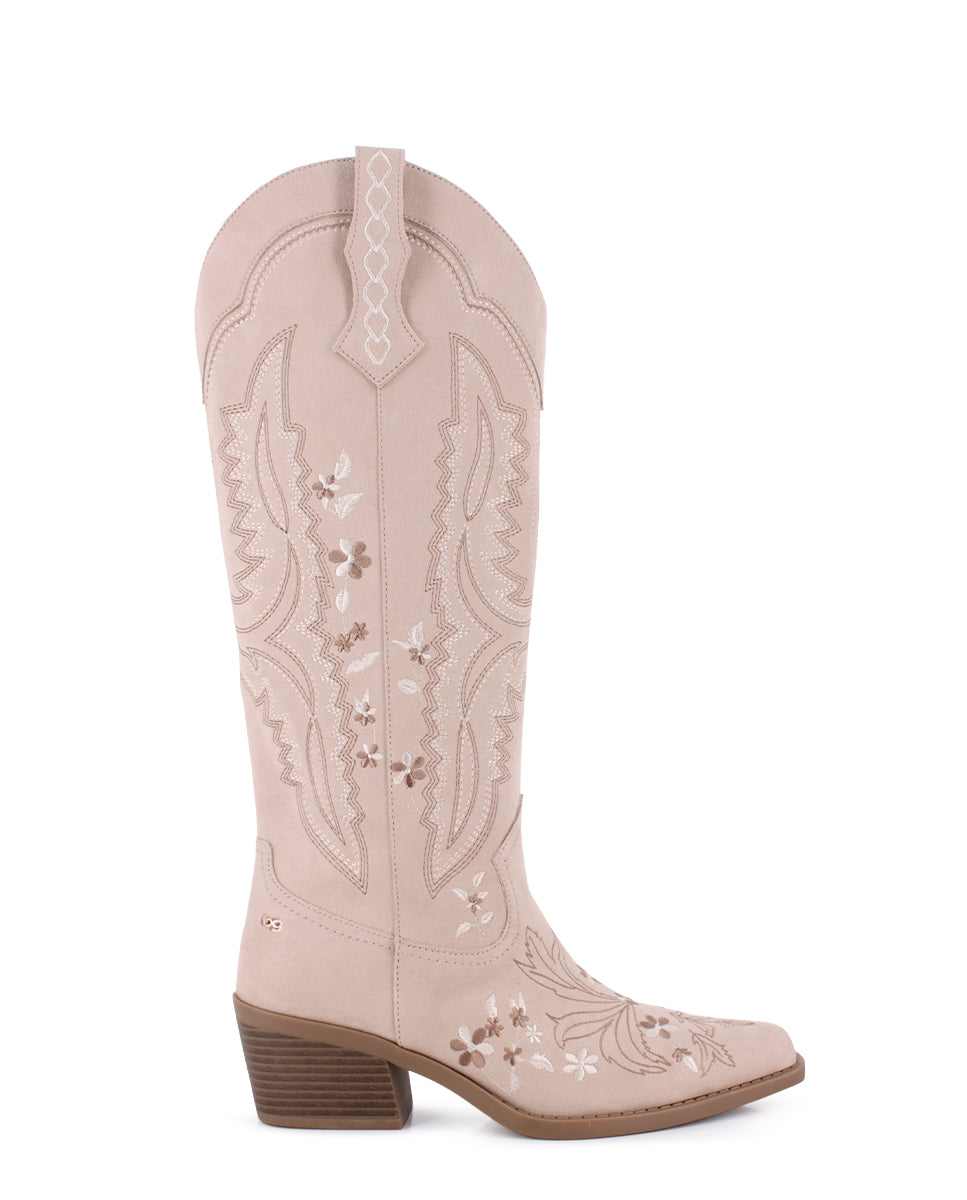 Botas Blogger  Elloween 02 Arena Mujer