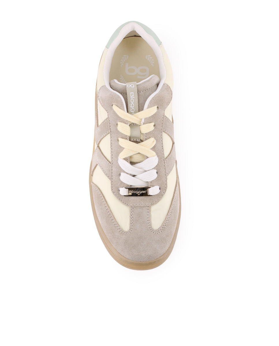 Zapatillas Blogger Nakira 05 Amarillo Pastel Mujer