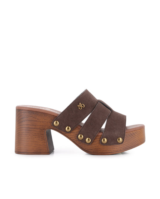 Sandalias Blogger Elmi 03 Marrón Mujer