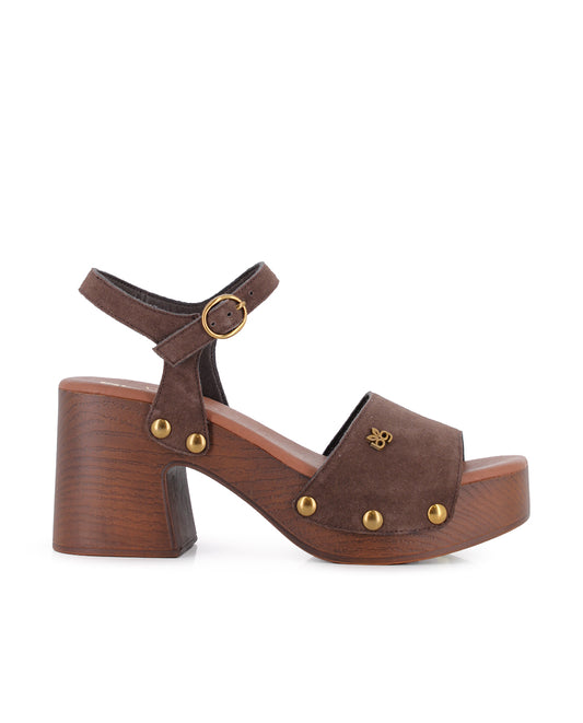 Sandalias Blogger Elmi 04 Marrón Mujer