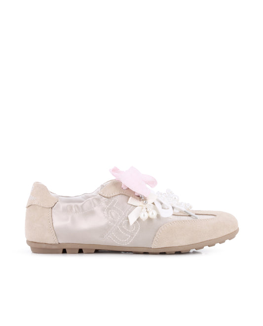 Zapatillas Blogger Doll Beige Mujer