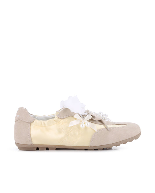 Zapatillas Blogger Doll Amarillo Pastel Mujer