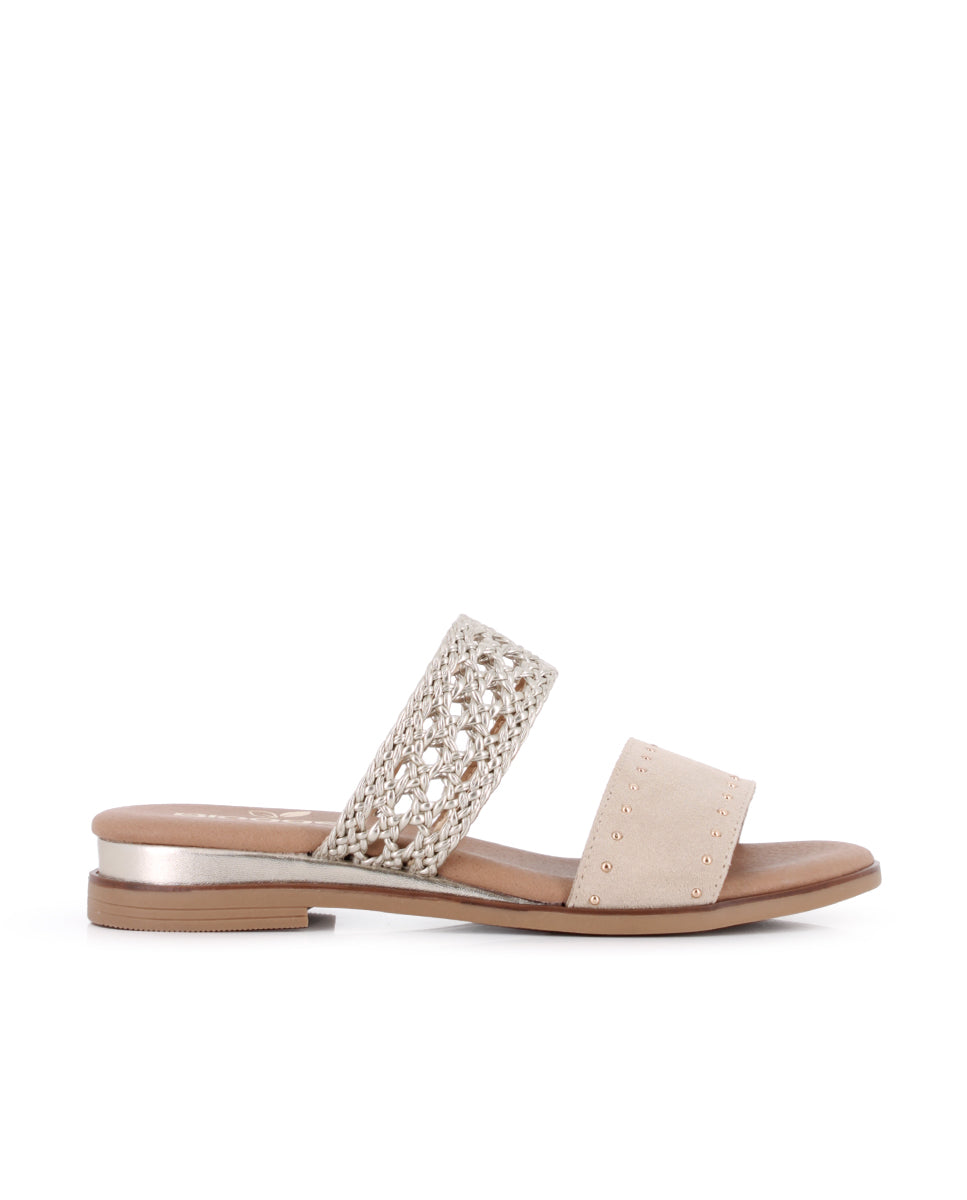 Sandalias Blogger Fontana 05 Arena Mujer