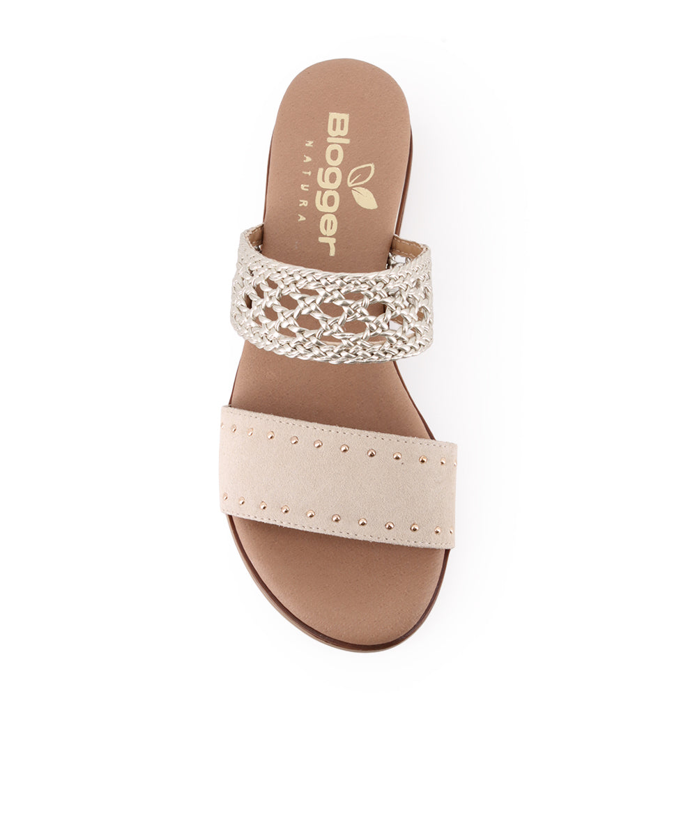 Sandalias Blogger Fontana 05 Arena Mujer