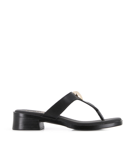 Sandalias Blogger Maxima 04 Negro Mujer