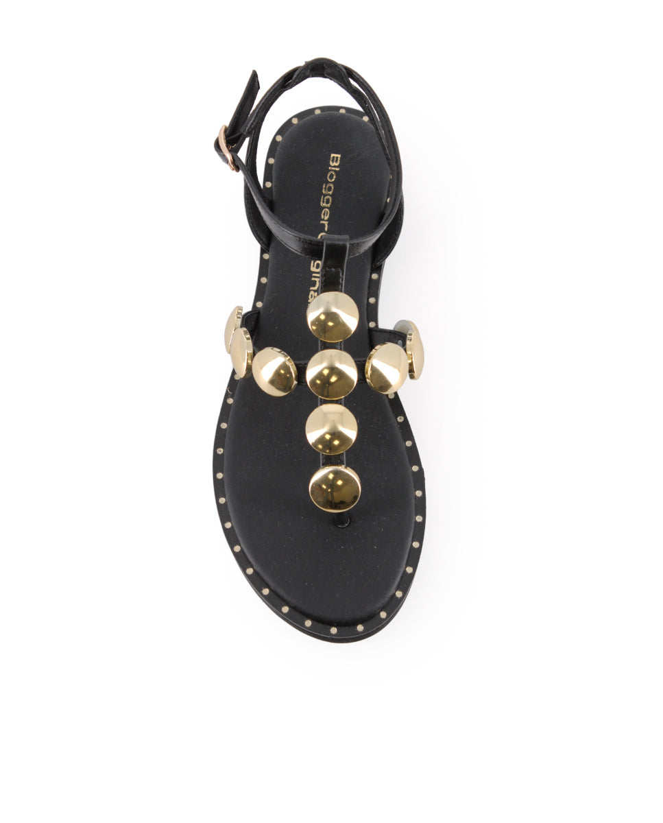 Sandalias Blogger Nayeli Negro Mujer