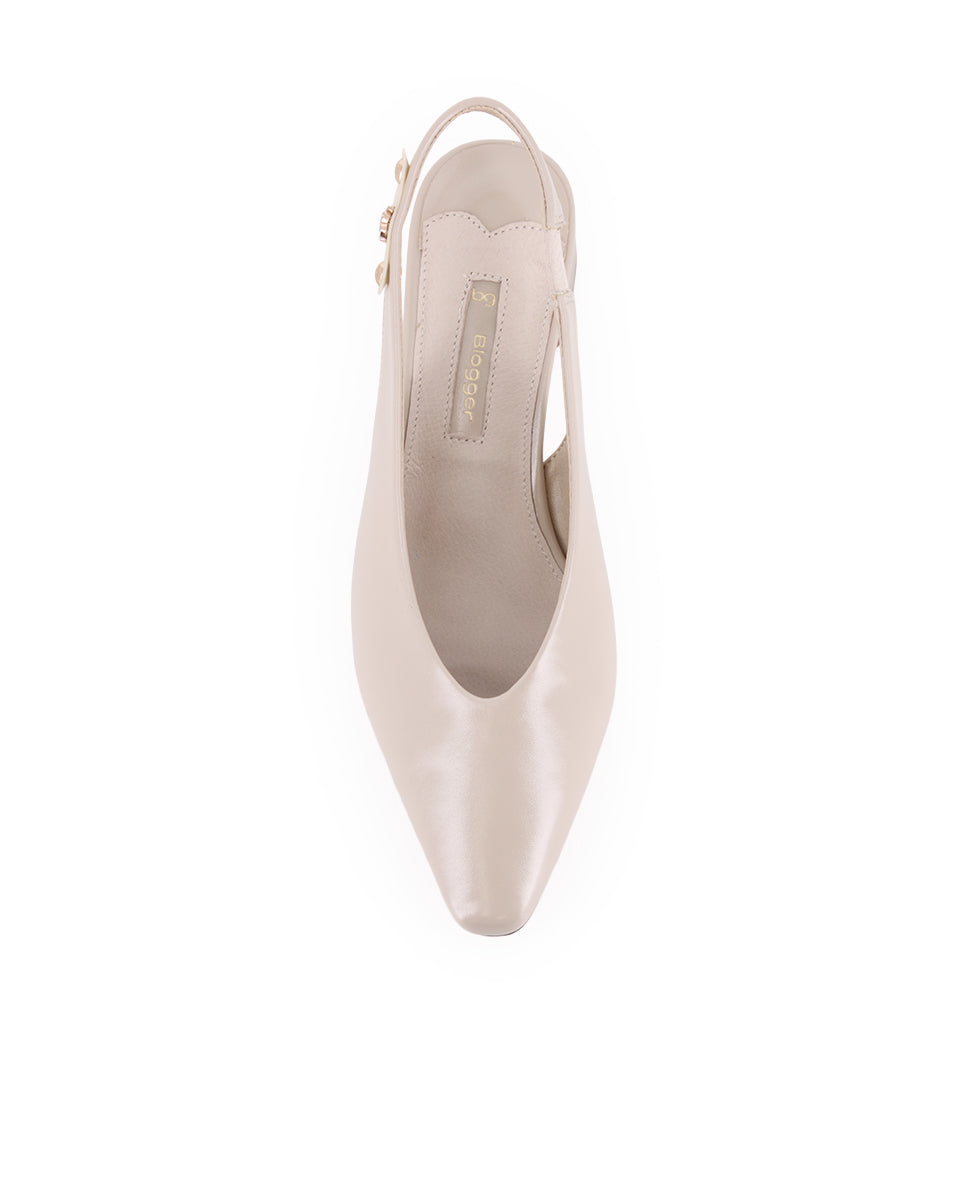 Zapatos de tacón Blogger Mirabella 02 Beige Mujer