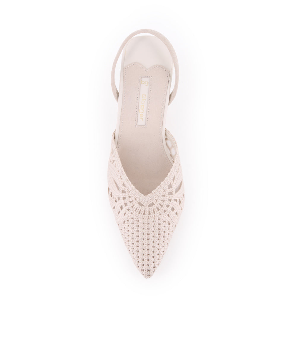 Zapatos de tacón Blogger Mavila Beige Mujer