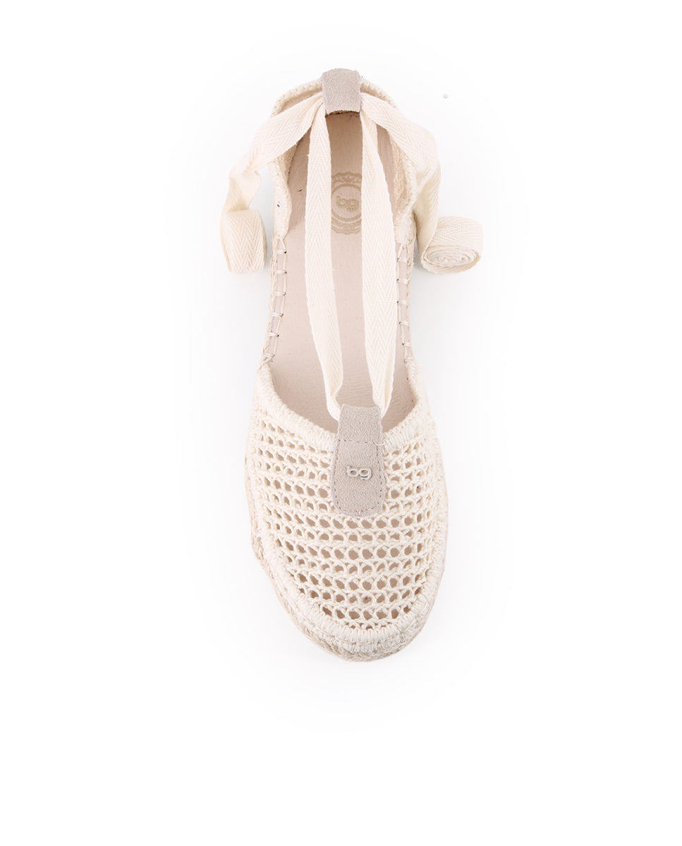 Alpargata Blogger Nora 05 Beige Mujer