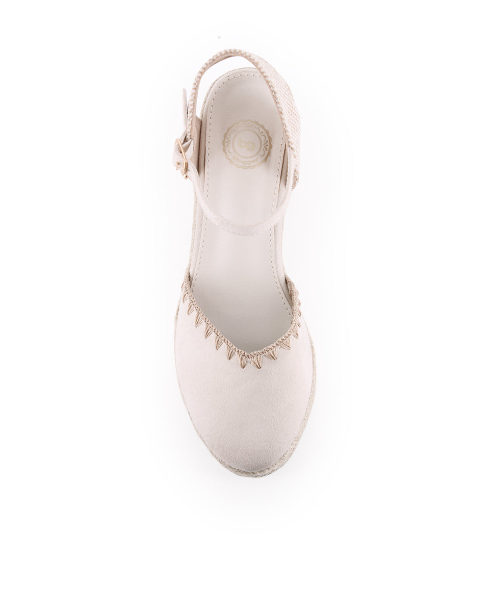Sandalias Blogger Dafne 03 Beige Mujer
