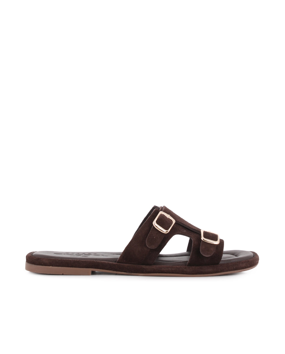 Sandalias Blogger Bremen Marrón Mujer